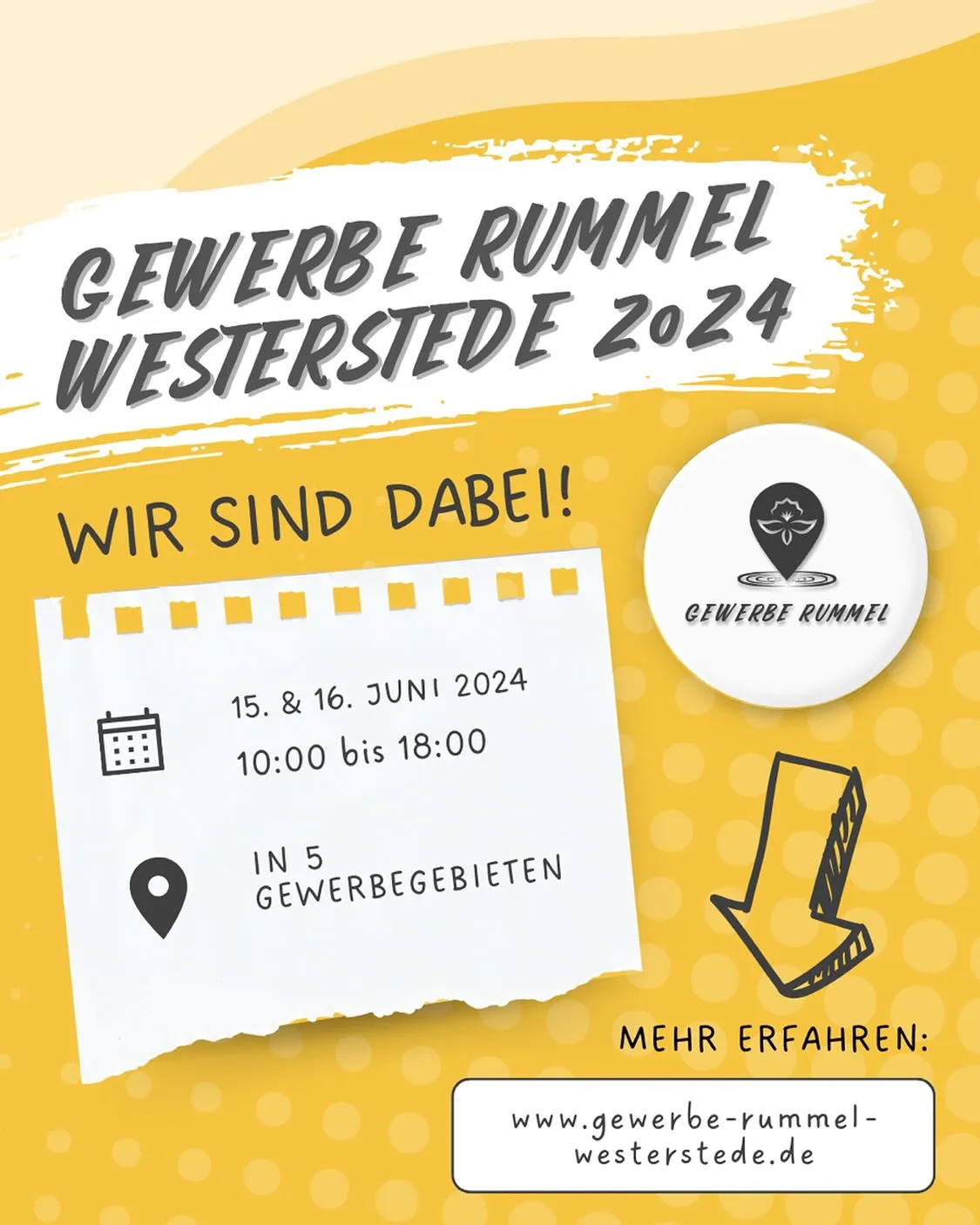 Wir sind beim Gewerbe-Rummel dabei! – Foto von ABGtherm aus Westerstede