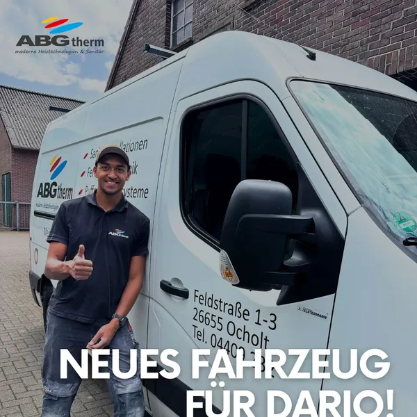Neues Gefährt für Dario! – Foto von ABGtherm aus Westerstede