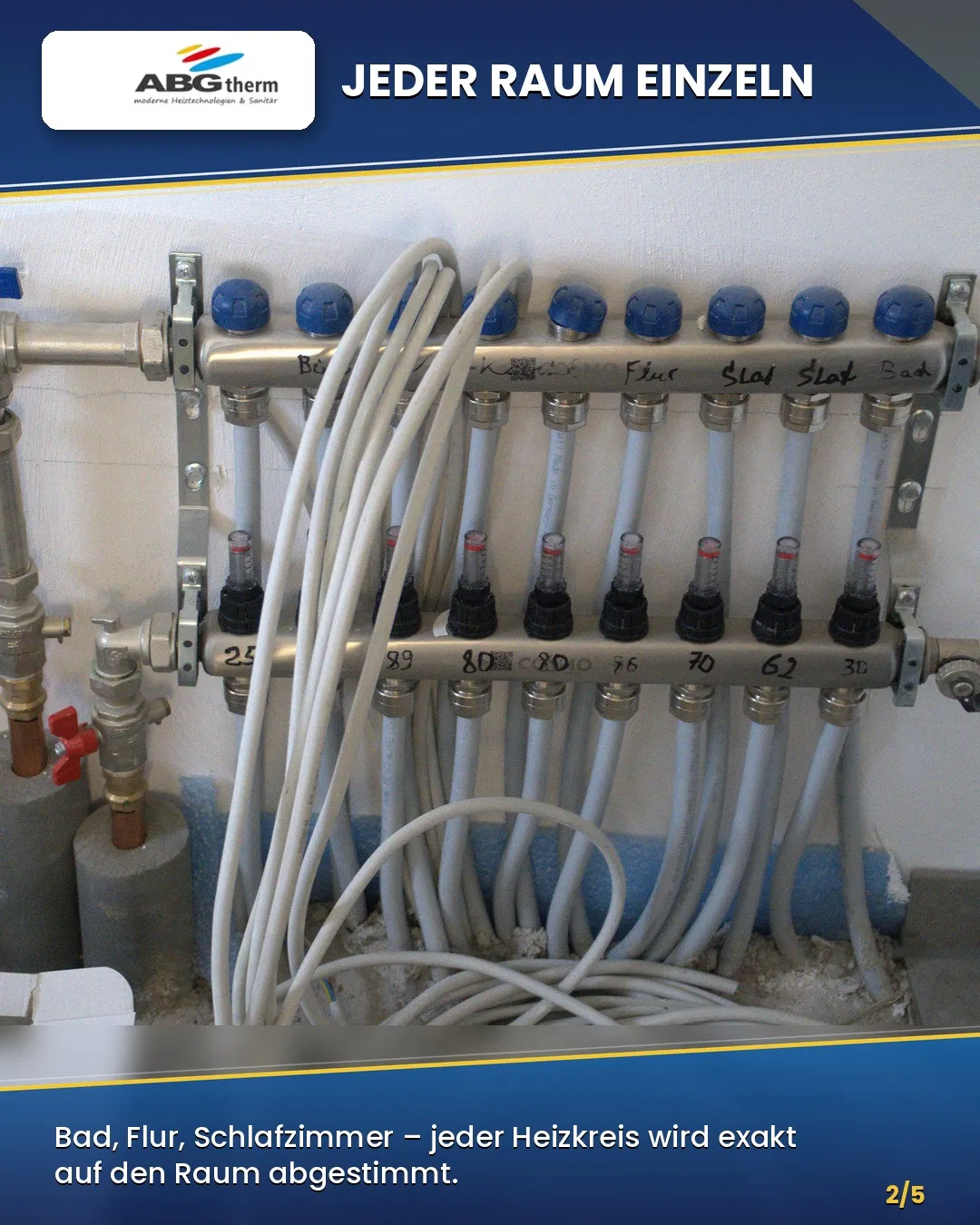 Fußbodenheizung erklärt – einmal Schritt für Schritt… – Foto von ABGtherm aus Westerstede (Bild 2 von 5)
