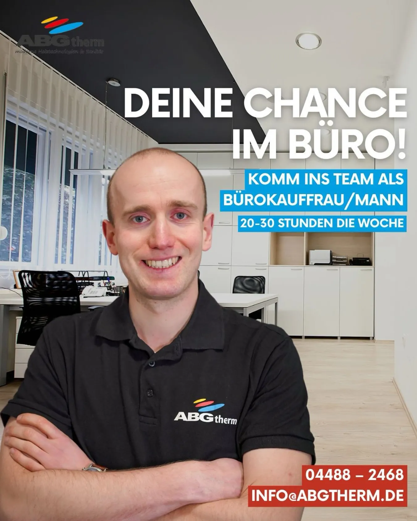 Wir suchen Verstärkung im Büro! – Foto von ABGtherm aus Westerstede