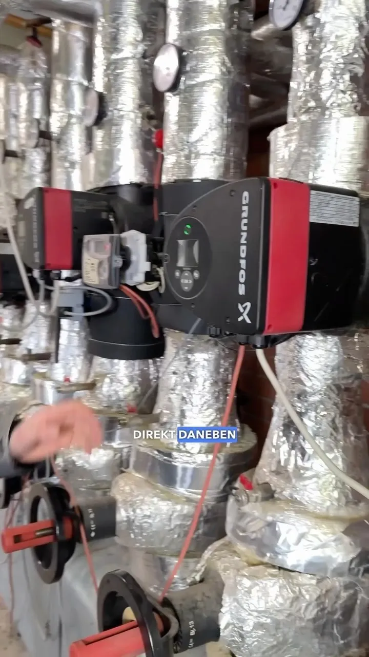 Einblick in eine große Heizungsverteilung die wir… – Vorschaubild des Videos von ABGtherm aus Westerstede