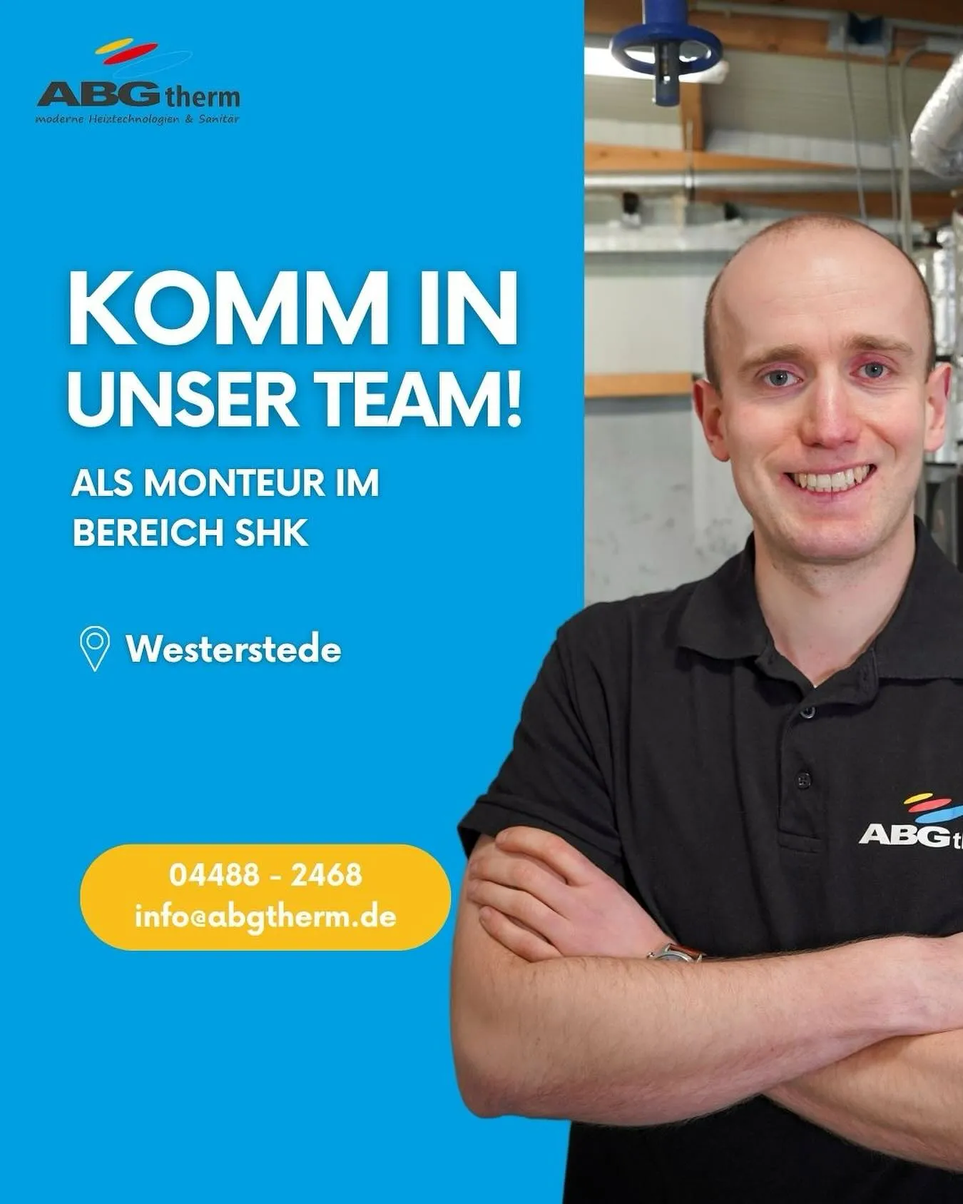 Starte Deine Karriere als Monteur im Bereich – Foto von ABGtherm aus Westerstede