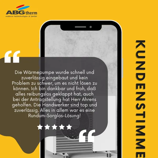 Ob Neuinstallation, Wartung oder Beratung… – Foto von ABGtherm aus Westerstede