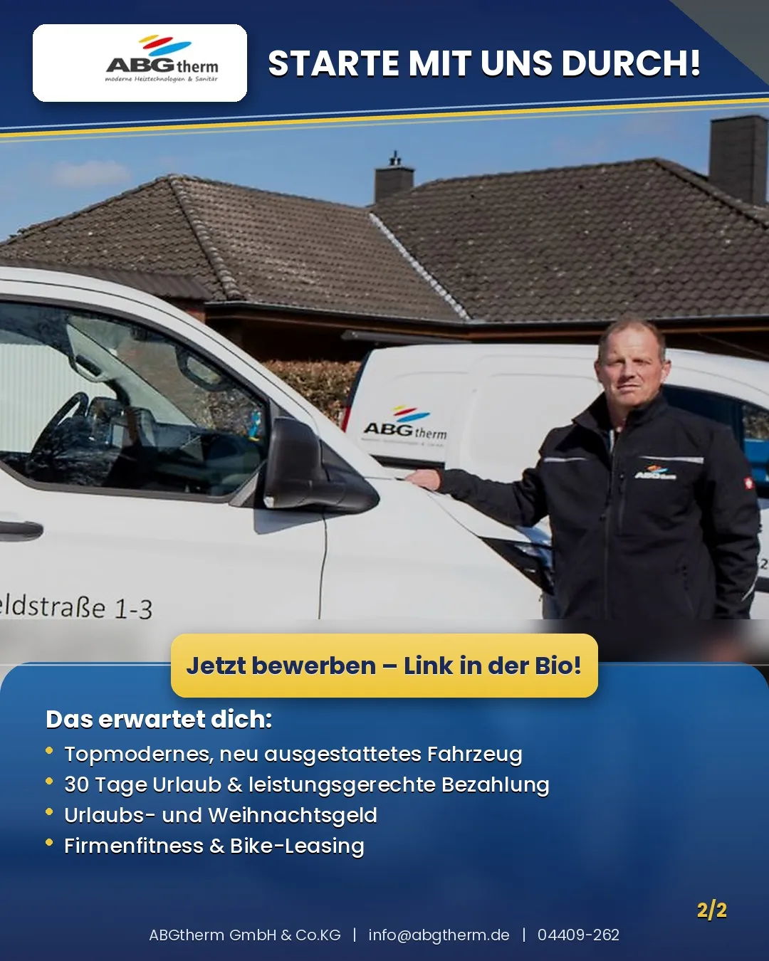 Wir wachsen – und du kannst dabei sein! – Foto von ABGtherm aus Westerstede (Bild 2 von 2)