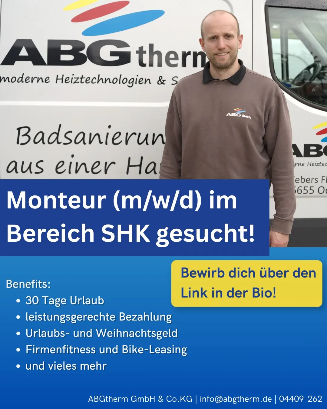 Wir suchen Dich! – Foto von ABGtherm aus Westerstede