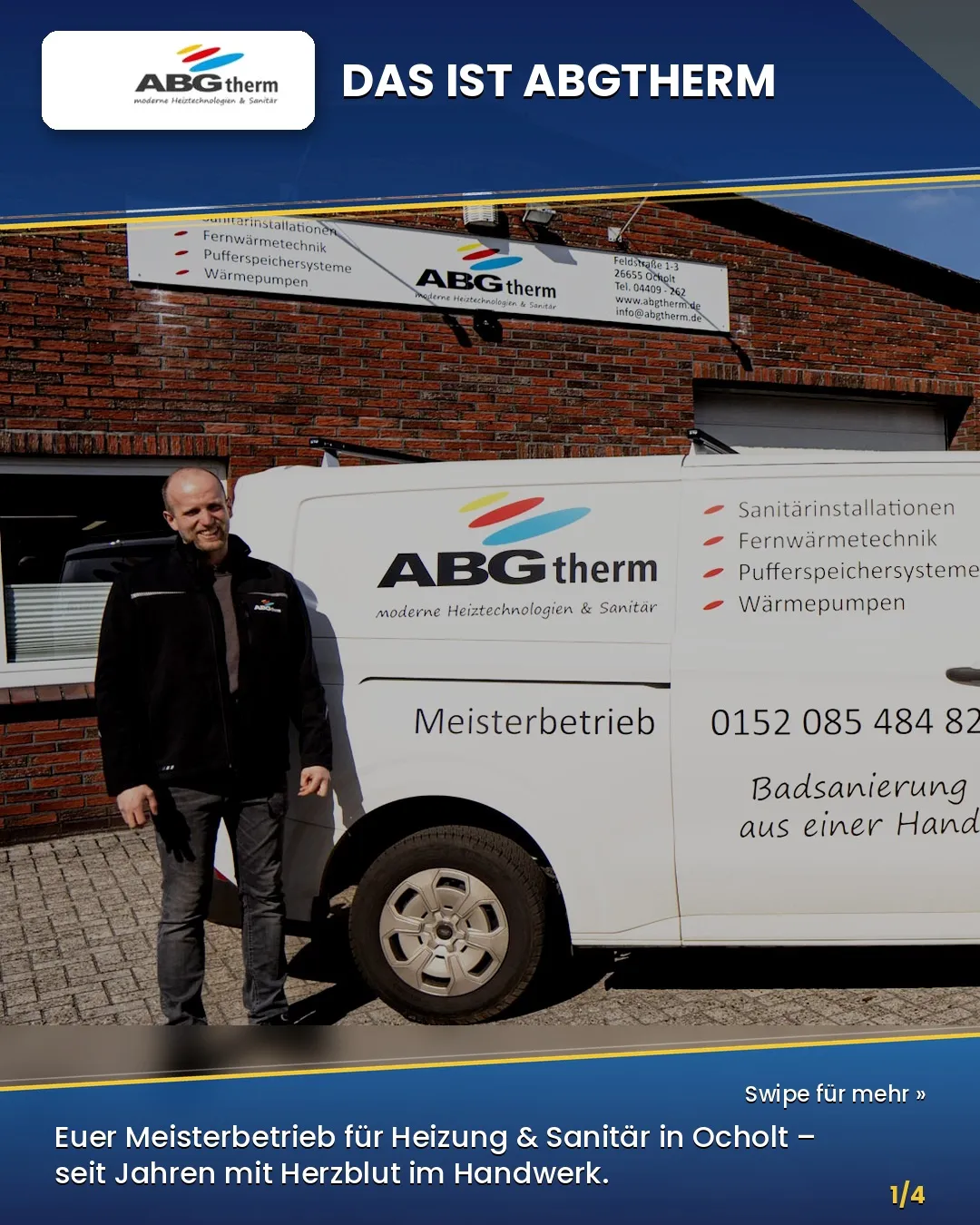 Wer steckt eigentlich hinter ABGtherm? – Foto von ABGtherm aus Westerstede (Bild 1 von 4)