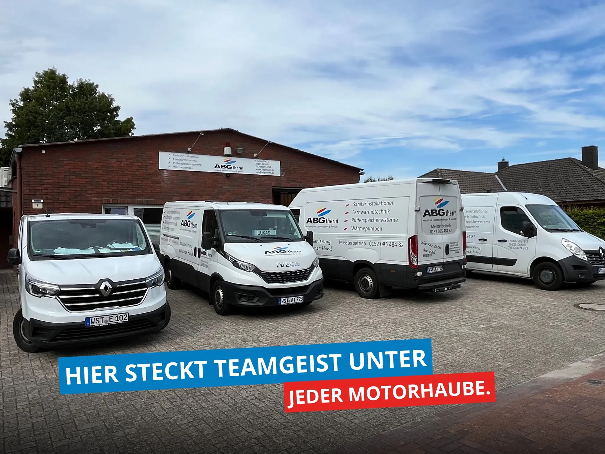 Hier steckt Teamgeist unter jeder Motorhaube – Foto von ABGtherm aus Westerstede