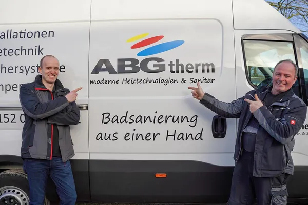 Euer Dream-Team für den Bereich Sanitär & Heizung! – Foto von ABGtherm aus Westerstede