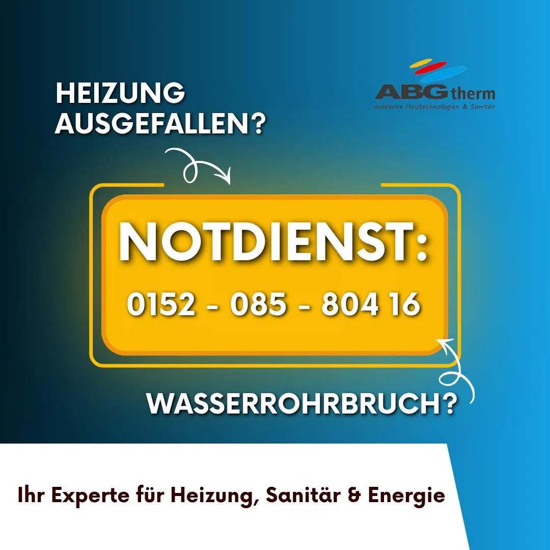 Auch im Notfall für euch da! – Foto von ABGtherm aus Westerstede
